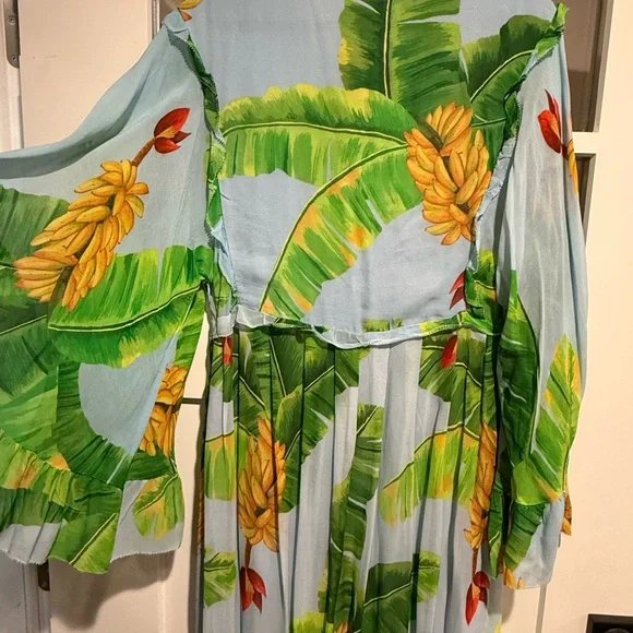 Farm Rio Fresh Banana Tropical Maxi Dress 🍌 🌴 - Picture 7 of 8